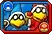 Sprite of Blue/Red Magikoopas's card, from Puzzle & Dragons: Super Mario Bros. Edition.