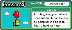 The lesson card for one of the D.I.Y. 101 microgames in WarioWare: D.I.Y.