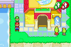 One of the Beanstones in Mario & Luigi: Superstar Saga.