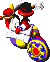 First sprite of Cloaker, from Super Mario RPG: Legend of the Seven Stars.
