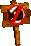 Sprite of a No Animal Sign for Rambi from Donkey Kong Country 2 for Game Boy Advance
