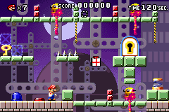 Level 6-3 in Mario vs. Donkey Kong