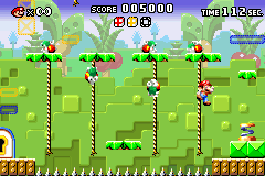 Later Gator, the fifth preloaded level in the unreleased North American e-Reader mode of Mario vs. Donkey Kong.