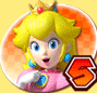 Princess Peach symbol in New Super Mario Bros. Wii Coin World