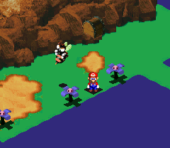 Fourth Treasure in Land's End of Super Mario RPG: Legend of the Seven Stars.