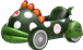 Icon of the Piranha Prowler for Time Trial records from Mario Kart Wii