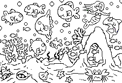 File:MP Coloring Book Fish Blank.png