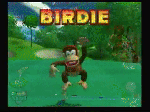Mario Golf Toadstool Tour ~ Diddy Kong's Birdie.gif