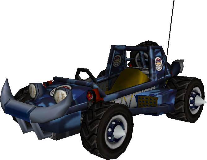 File:Offroader (Funky Kong) Model.png - Super Mario Wiki, the Mario ...