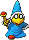 Sprite of Blue Magikoopa's team image, from Puzzle & Dragons: Super Mario Bros. Edition.