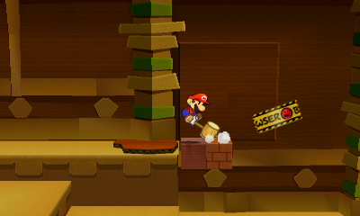 Location of the 27th hidden block in Paper Mario: Sticker Star, revealed.