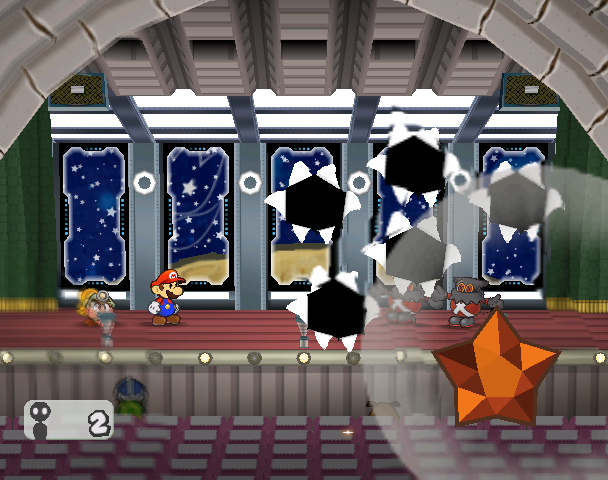 Showstopper in the game Paper Mario: The Thousand-Year Door.