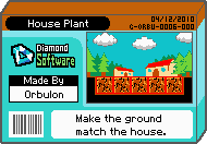 The shelf cover for one of Orbulon's microgames in WarioWare: D.I.Y.