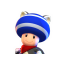 Blue Flying Squirrel Toad's CSP icon from Mario Sports Superstars