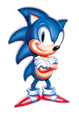 Classic Sonic Sticker