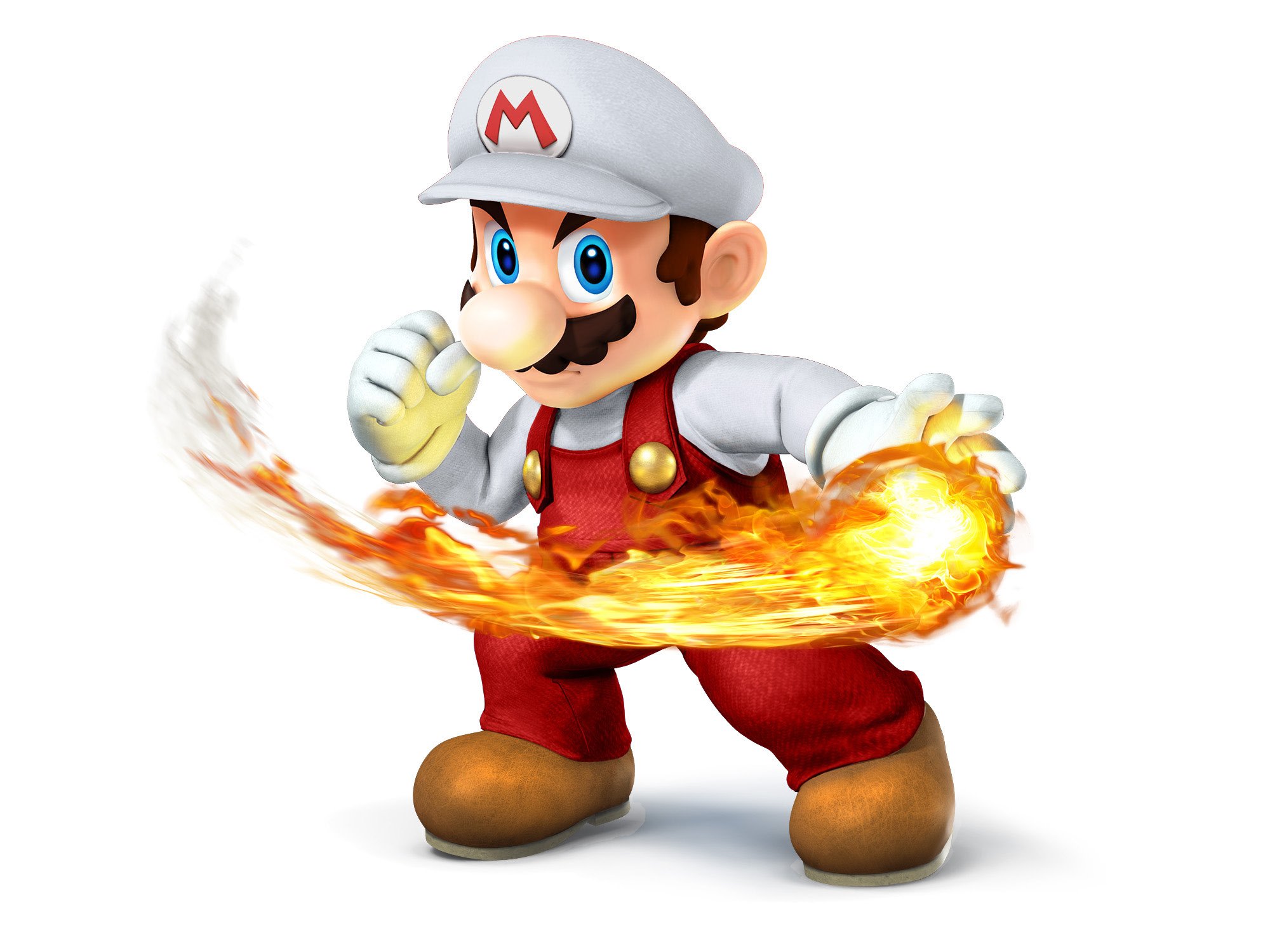 File:Mario SSB4 Artwork - Fire.jpg - Super Mario Wiki, the Mario ...