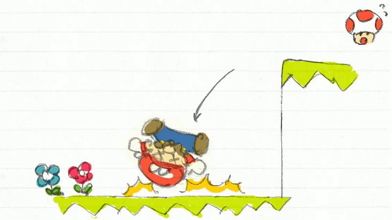 File:SMR Mario Falling Hurt Sketches.gif