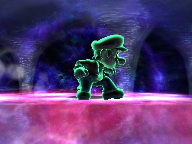 The Great Maze Mario look-alike in Super Smash Bros. Brawl
