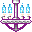 Sprites of a chandelier from Wario Land 4