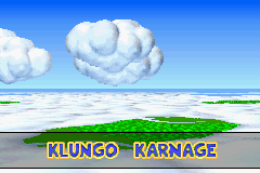 Screenshot of a boss opening from Banjo-Pilot, for comparison with Diddy Kong Pilot's 2003 build