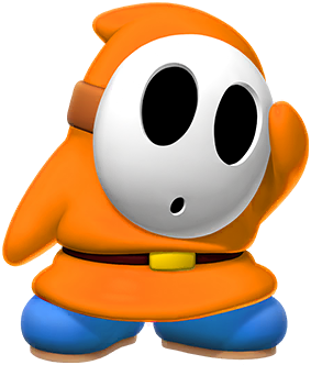 File:MKT Artwork OrangeShyGuy.png - Super Mario Wiki, the Mario ...