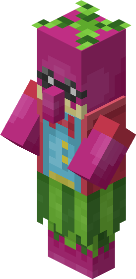 File:Minecraft Mario Mash-Up Swamp Armorer Villager Render.png