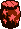 Sprite of a Star Barrel from Donkey Kong Country for the Game Boy Color.