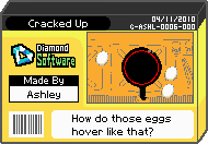 The shelf cover for one of Ashley's microgames in WarioWare: D.I.Y.