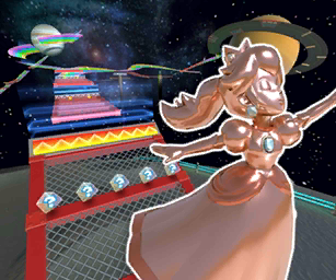 File:MKT Icon RainbowRoadRT3DS PinkGoldPeach.png