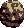 Sprite of a boulder from Donkey Kong Land on the Super Game Boy, as it appears in Mountain Mayhem