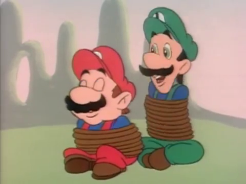 File:Mario and Luigi Tied up.png
