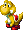 Sprite of a Yellow Yoshi, from Super Mario RPG: Legend of the Seven Stars.