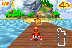 Screenshot of a letter in Diddy Kong Pilot's 2003 build
