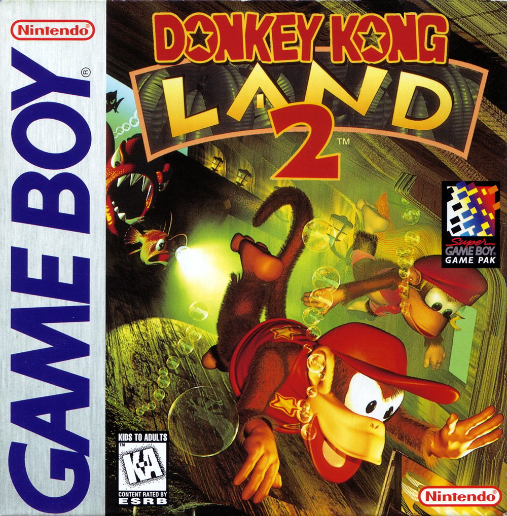 File:Donkey Kong Land 2 Box Art.jpg - Super Mario Wiki, the Mario ...