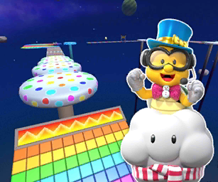 File:MKT Icon RMXRainbowRoad2 LakituPartyTime.png