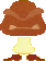 A Mural Goomba from Paper Mario: Sticker Star