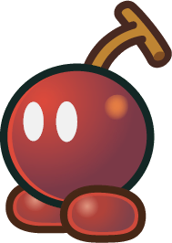 Sprite of Jerry from Paper Mario: The Thousand-Year Door (Nintendo Switch)