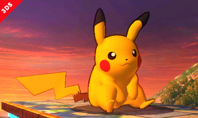 File:SSB4 3DS - Pikachu.png