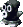 Sprite of Snifit, from Super Mario RPG: Legend of the Seven Stars.