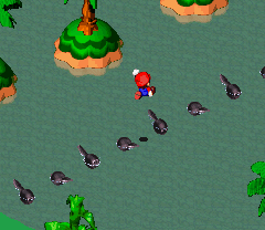 The "tadpole bridge" of SMRPG.