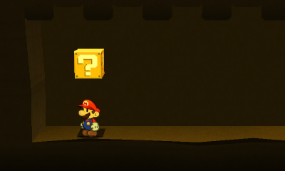 Last ? Block in Yoshi Sphinx of Paper Mario: Sticker Star.
