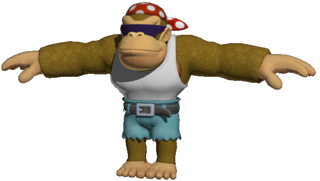 File:DKCTF Funky Kong Model.png