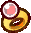 Sprite of a Gold Ring in Paper Mario: The Thousand-Year Door.