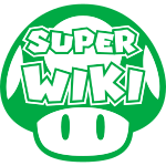 Super Luigi Wiki logo, which was made to celebrate the Year of Luigi. It became the wiki's logo for the duration of December 2013, to bid farewell to the Year of Luigi.