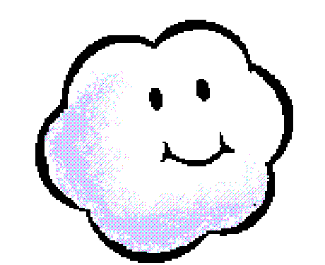 Lakitu's Cloud from Super Mario Bros. Print World