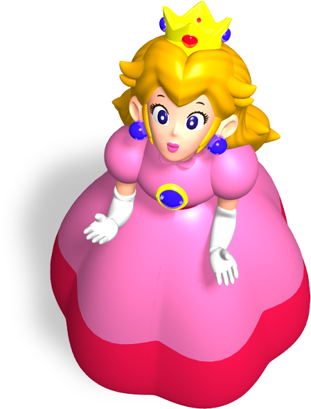 File:Princess Peach Artwork - Mario Party.png