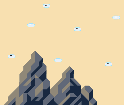 File:SMW Gray Tall Mountains Background.png