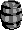 The sprite for the Barrel in the Game Boy version of Donkey Kong Land 2