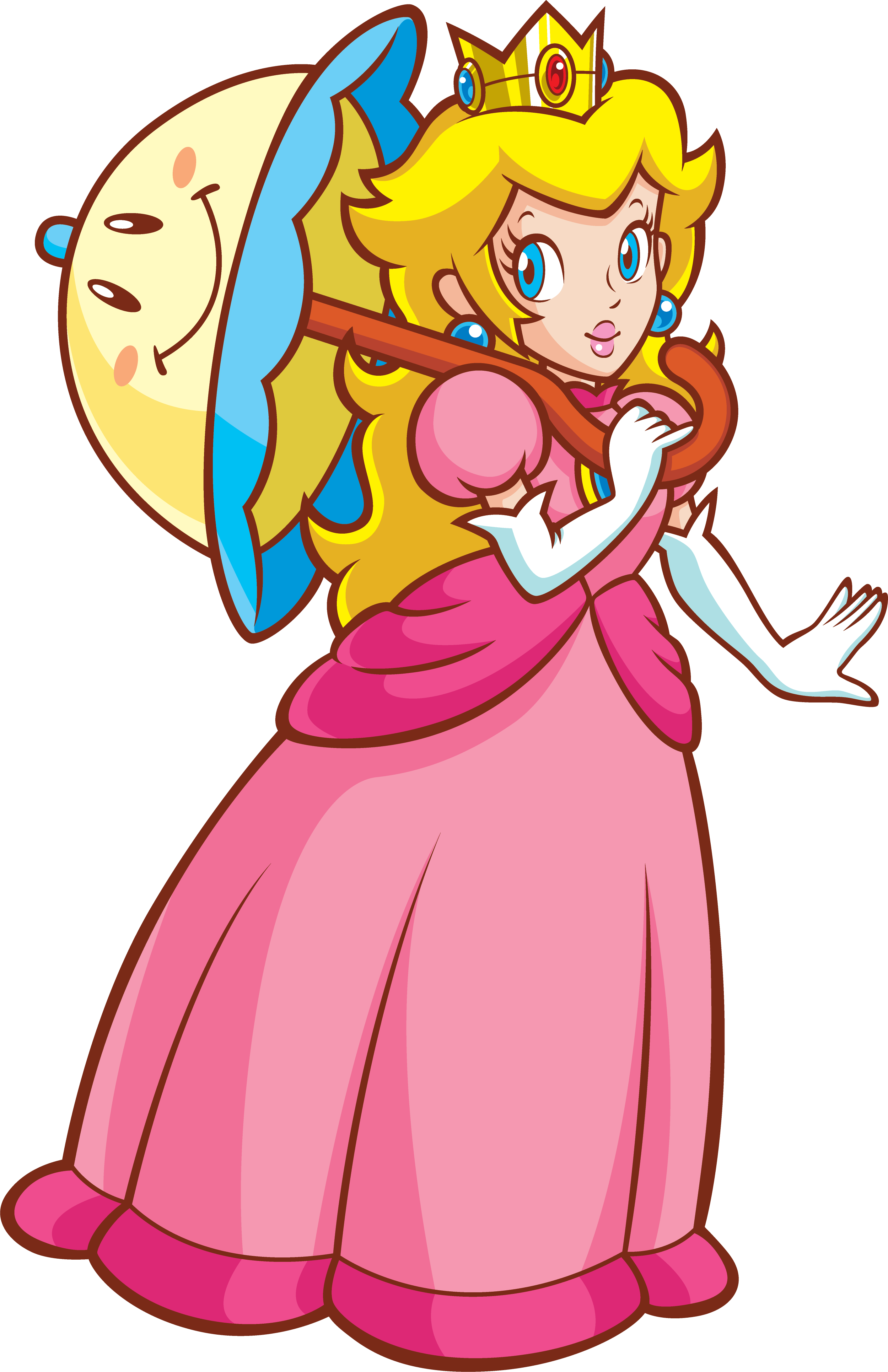 Fileprincess Peach And Perry Super Princess Peachpng Super Mario Wiki The Mario Encyclopedia 1372