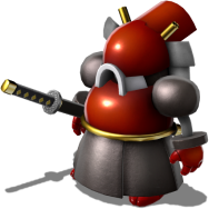 Artwork of Boomer from the Nintendo Switch version of Super Mario RPG